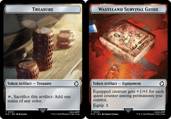 Treasure (0018) // Wasteland (0020) Double-Sided Token